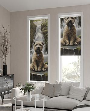 Рулонная штора «Анимаис - 396 - ширина 52 см» | фото 3