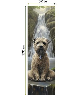 Рулонная штора  «Анимаис - 396- ширина 52 см»