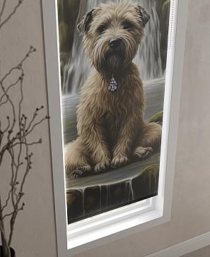 Рулонная штора  «Анимаис - 396- ширина 52 см»