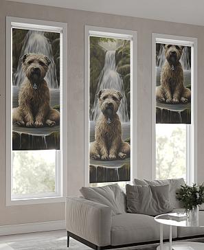 Рулонная штора «Анимаис - 396 - ширина 52 см» | фото 2