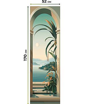 Рулонная штора  «Анимаис - 406- ширина 52 см»