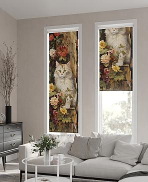 Рулонная штора «Бетта-306 - ширина 62 см» | фото 3