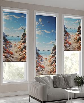 Рулонная штора «Бетта-379 - ширина 62 см» | фото 3