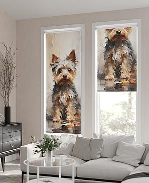 Рулонная штора  «Бетта-382 - ширина 62 см»