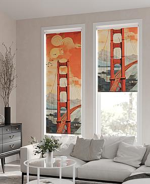 Рулонная штора  «Бетта-386 - ширина 62 см»