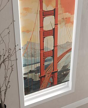 Рулонная штора  «Бетта-386 - ширина 62 см»