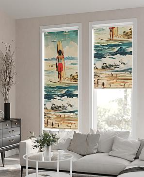 Рулонная штора  «Бетта-403 - ширина 62 см»