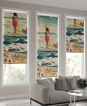 Рулонная штора «Бетта-403 - ширина 62 см» | фото 3