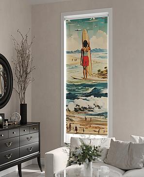 Рулонная штора «Бетта-403 - ширина 62 см» | фото 2