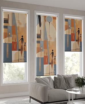 Рулонная штора «Бетта-407 - ширина 62 см» | фото 3