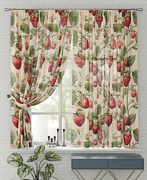 Комплект штор «Клубника»