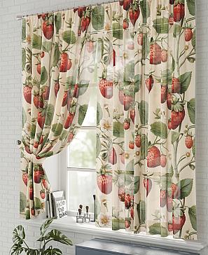 Комплект штор «Клубника» | фото 3