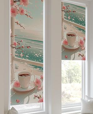 Рулонная штора «Плутея -411- ширина 52 см»