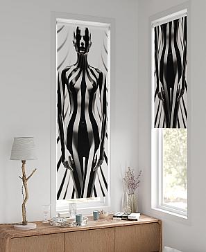 Рулонная штора «Плутея -430- ширина 52 см»