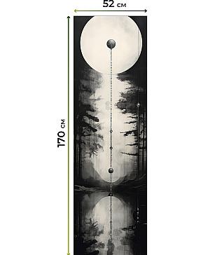 Рулонная штора «Плутея - 433 - ширина 52 см» | фото 3