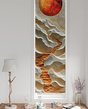 Рулонная штора «Плутея - 449 - ширина 52 см» | фото 2