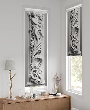 Рулонная штора «Плутея -452- ширина 52 см»