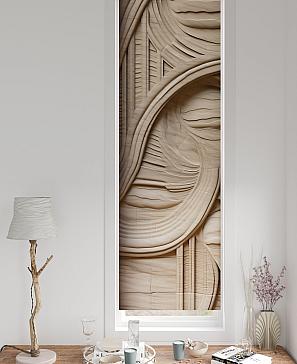 Рулонная штора «Плутея - 454 - ширина 52 см» | фото 2