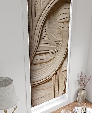 Рулонная штора «Плутея -454- ширина 52 см»