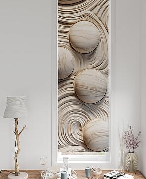 Рулонная штора «Плутея - 455 - ширина 52 см» | фото 2