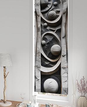 Рулонная штора «Плутея -477- ширина 52 см»