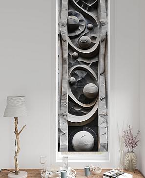 Рулонная штора «Плутея - 477 - ширина 52 см» | фото 2