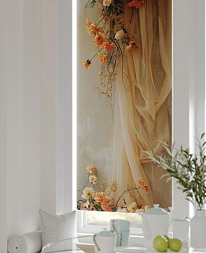 Рулонная штора «Федера - 415 - ширина 62 см»