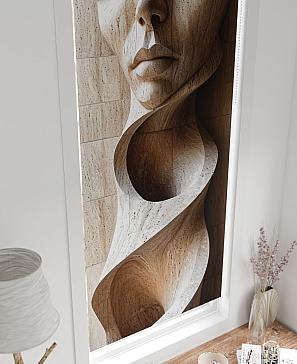 Рулонная штора «Федера - 428 - ширина 62 см»