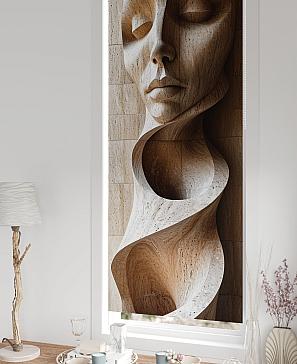 Рулонная штора «Федера - 428 - ширина 62 см»