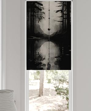 Рулонная штора «Федера - 433 - ширина 62 см»