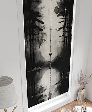 Рулонная штора «Федера - 433 - ширина 62 см»