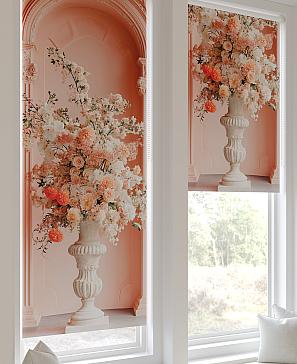 Рулонная штора «Федера - 438 - ширина 62 см» | фото 3