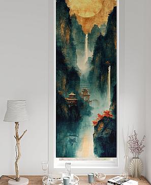 Рулонная штора «Федера - 451 - ширина 62 см» | фото 3