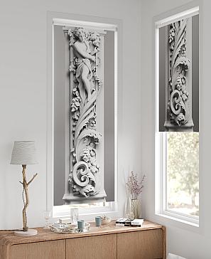 Рулонная штора «Федера - 452 - ширина 62 см» | фото 2