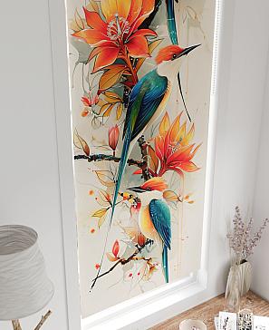 Рулонная штора «Федера - 453 - ширина 62 см»