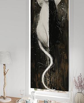 Рулонная штора «Федера - 490 - ширина 62 см»