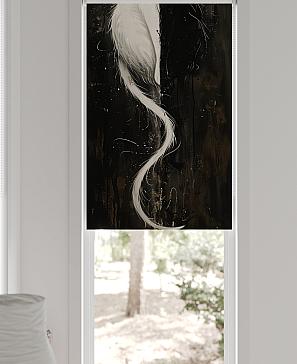 Рулонная штора «Федера - 490 - ширина 62 см»