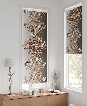 Рулонная штора «Федера - 498- ширина 62 см» | фото 3