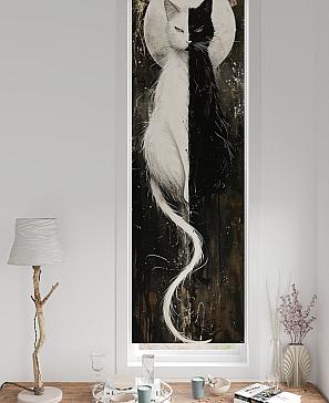 Рулонная штора «Плутея - 490 - ширина 52 см» | фото 2