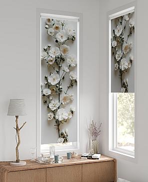 Рулонная штора «Плутея -491- ширина 52 см»