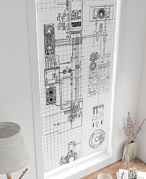 Рулонная штора «Федера - 517- ширина 62 см» | фото 3
