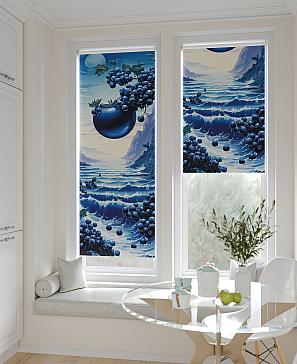 Рулонная штора «Федера - 520 - ширина 62 см»