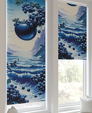 Рулонная штора «Федера - 520 - ширина 62 см»