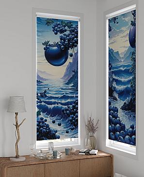 Рулонная штора «Федера - 521 - ширина 62 см»