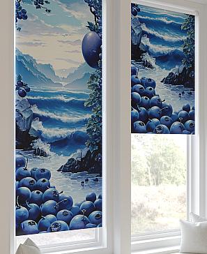 Рулонная штора «Федера - 521 - ширина 62 см»