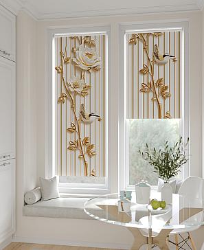 Рулонная штора «Федера - 533- ширина 62 см» | фото 3