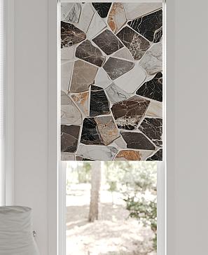 Рулонная штора «Федера - 540 - ширина 62 см»