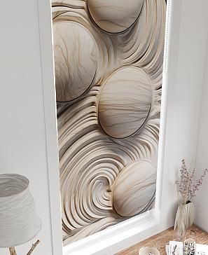 Рулонная штора «Федера - 455 - ширина 62 см» | фото 3