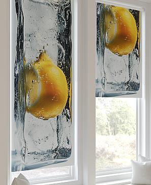 Рулонная штора «Федера - 458 - ширина 62 см» | фото 3