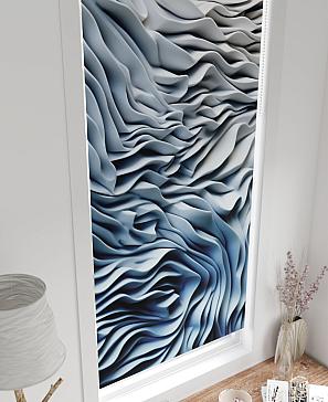 Рулонная штора «Федера - 465 - ширина 62 см» | фото 3